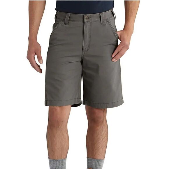 Carhartt Relaxed Fit Green Gray Canvas Cargo Shorts - Picture 1 of 16